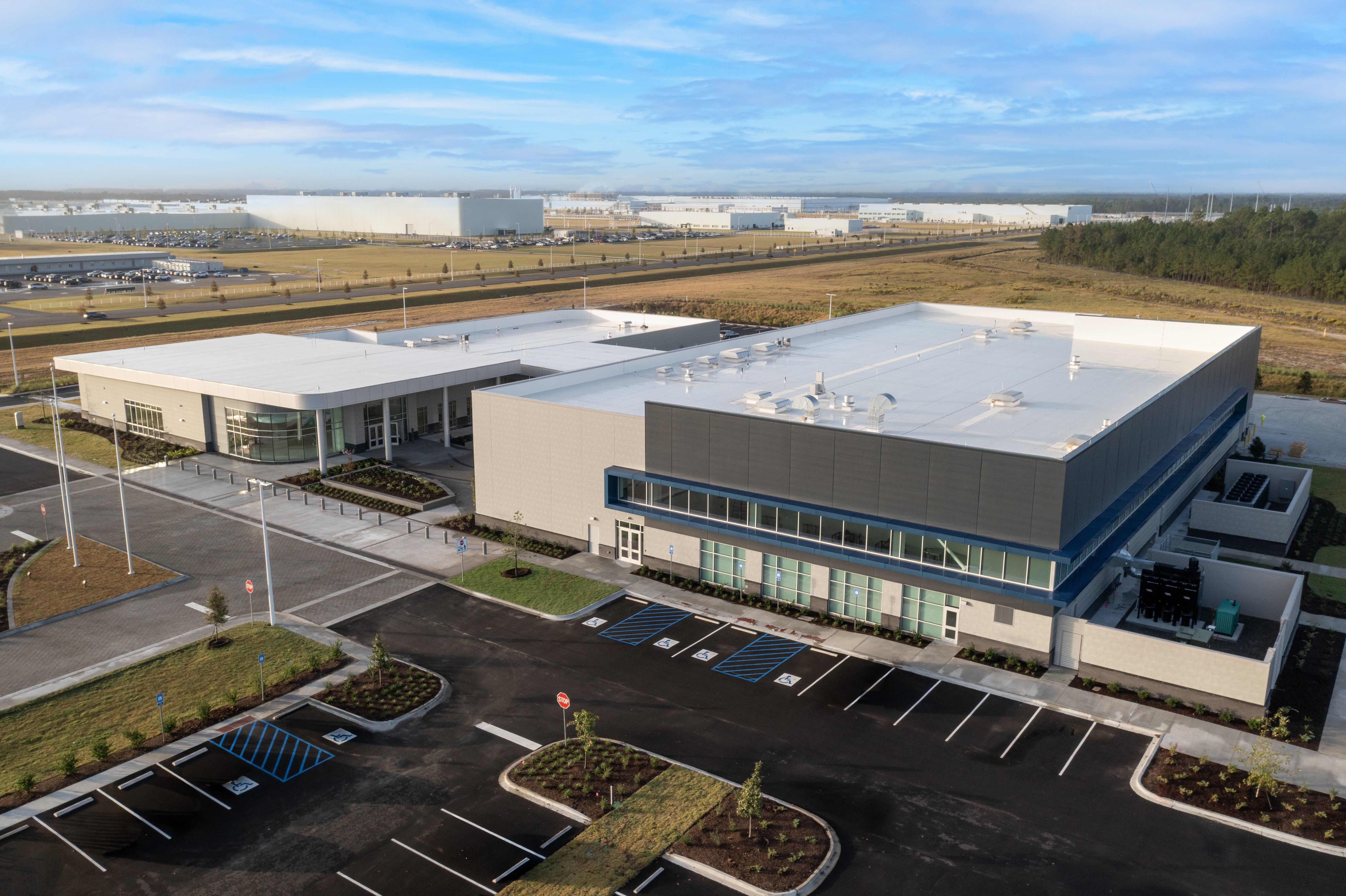 The Hyundai Mobility Training Center of Georgia is located adjacent to the Hyundai Motor Group Metaplant in Ellabelle, near Savannah, Georgia.