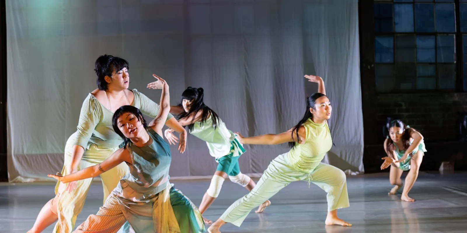 performers dancing on a stage