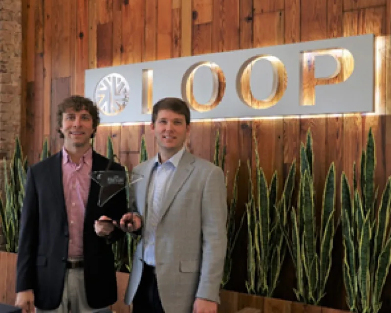 Jason Kennedy and Charlie Wall at Loop