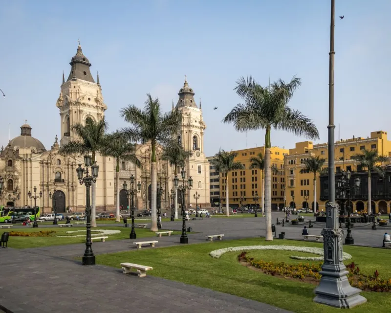 Image of a city in Peru