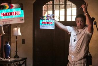 Man with Film Slate