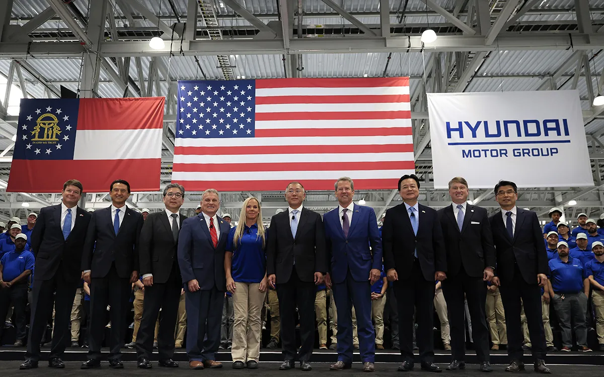 State of Georgia and Hyundai Motor Group officials