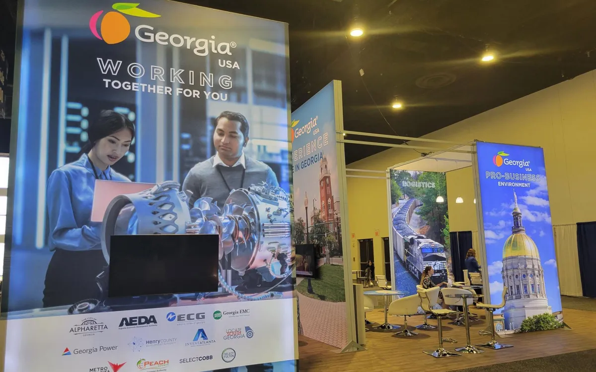 Georgia trade show displays