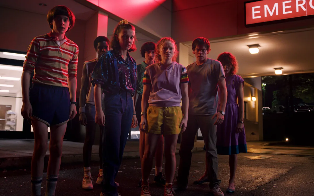 Stranger Things Season 3 production still