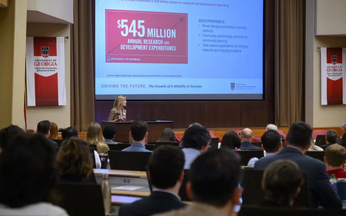 Presentation at The University of Georgia Electric Mobility Summit