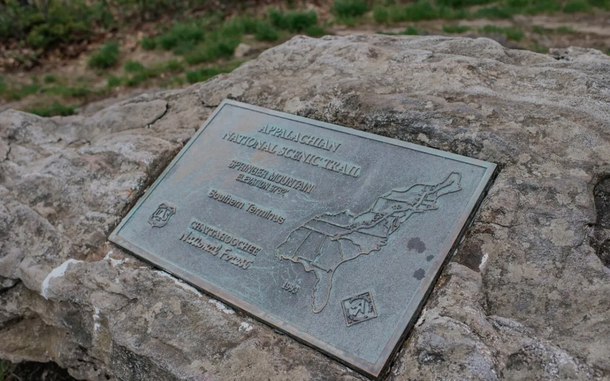 Appellation National Scenic trail Plack