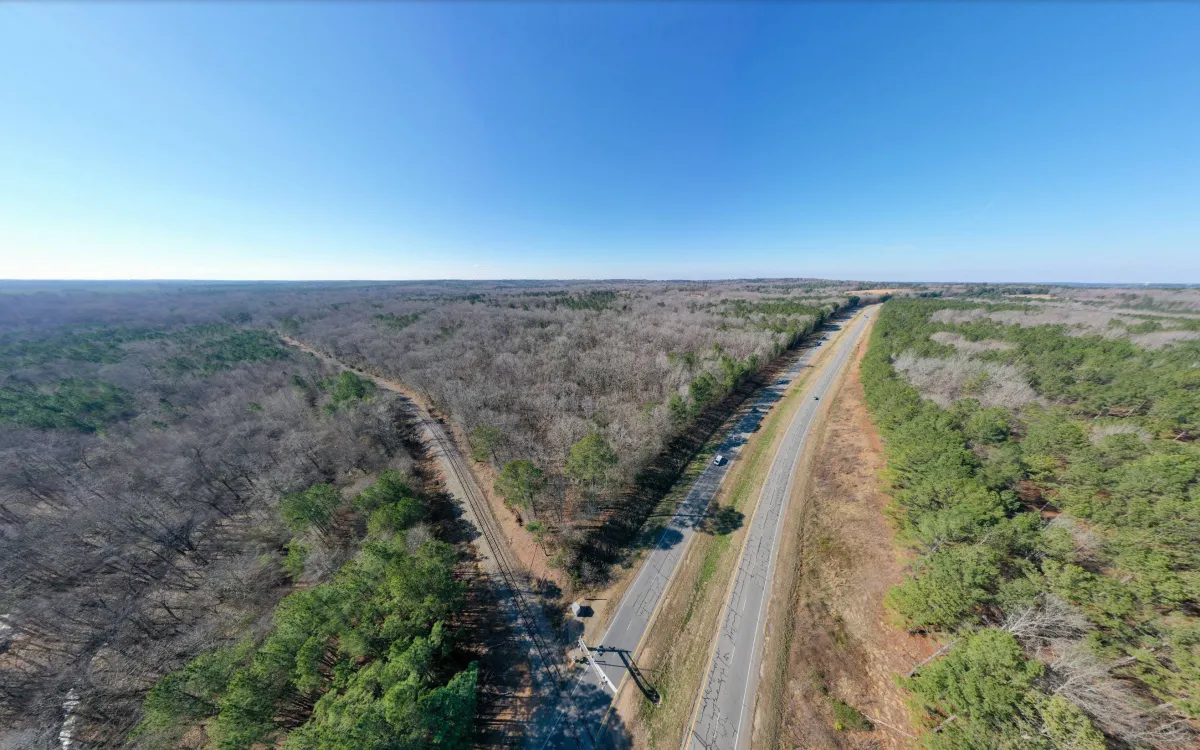 Georgia highway ariel view
