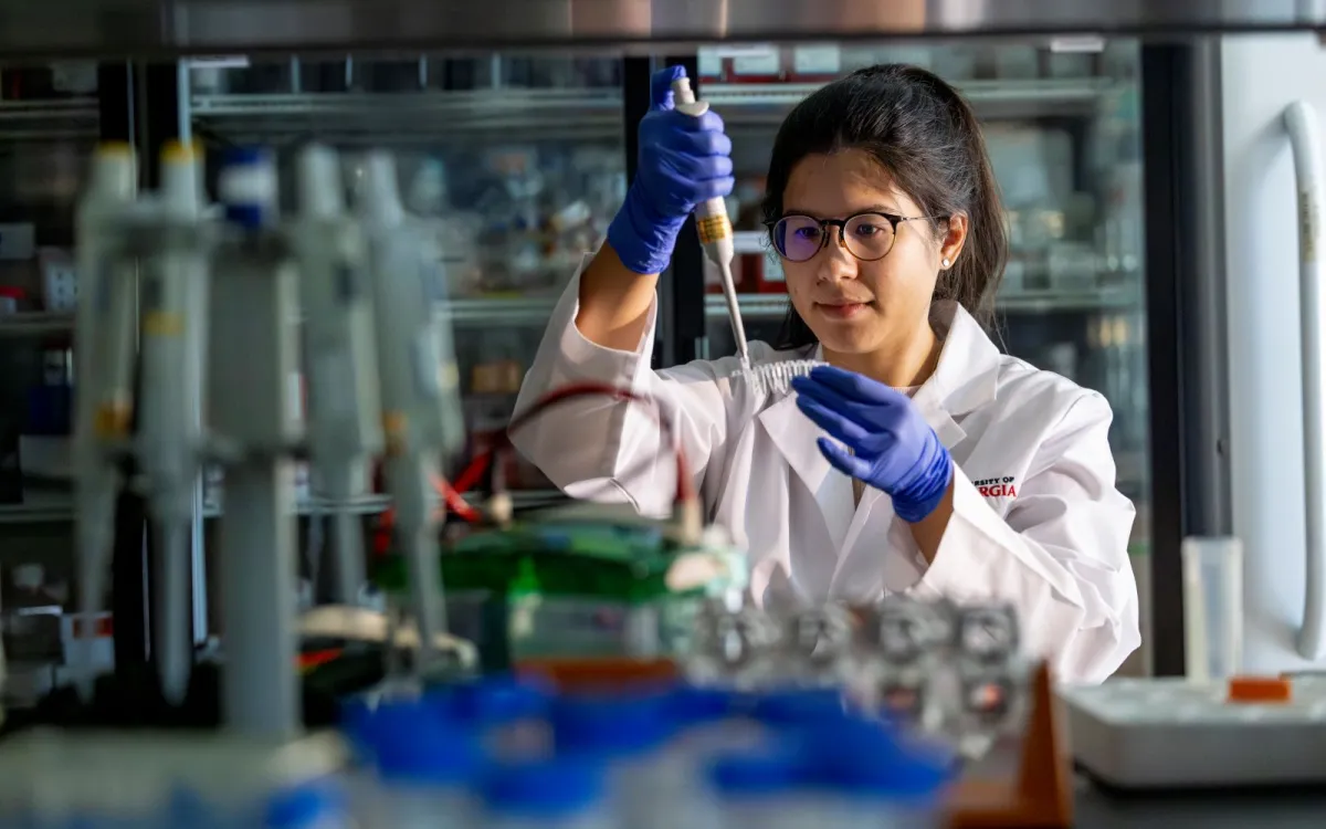 scientist working in a lab