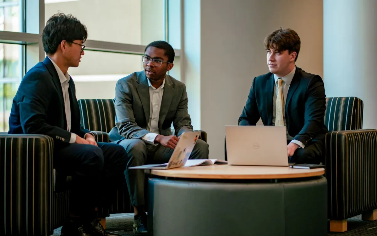 Georgia tech students talking