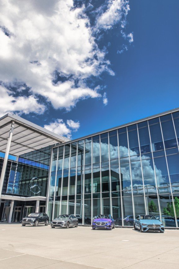 exterior of MB USA