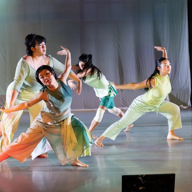 performers dancing on a stage