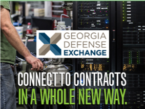 Business graphic with text saying "Connect to Contracts in a Whole New Way."