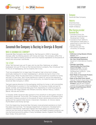 Savannah Bee Case Study