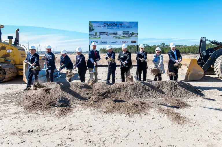 HMGMA break ground on the Hyundai Mobility Training Center of Georgia