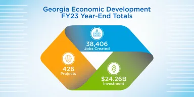 Georgia Economic Development FY23 Year-End Totals