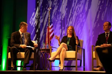 Georgia Ports Authority panel at the 2023 Georgia Logistics Summit