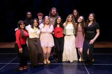 Group of students at the 2026 Poetry Out Loud State Final