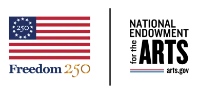 Freedom 250 and National Endowment for the Arts logo