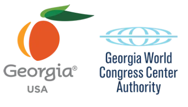 georgia usa logo and georgia world congress center authority logo