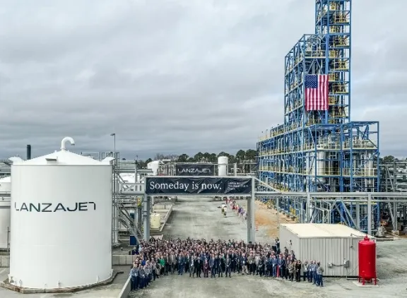 LanzaJet’s Freedom Pines Fuels plant in Soperton, Georgia