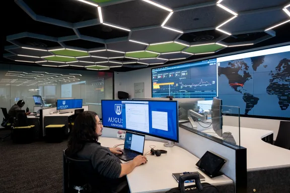 Augusta University technology students