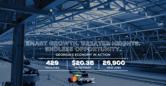 Smart Growth. Greater Heights. Endless Opportunity. Georgia's Economy In Action